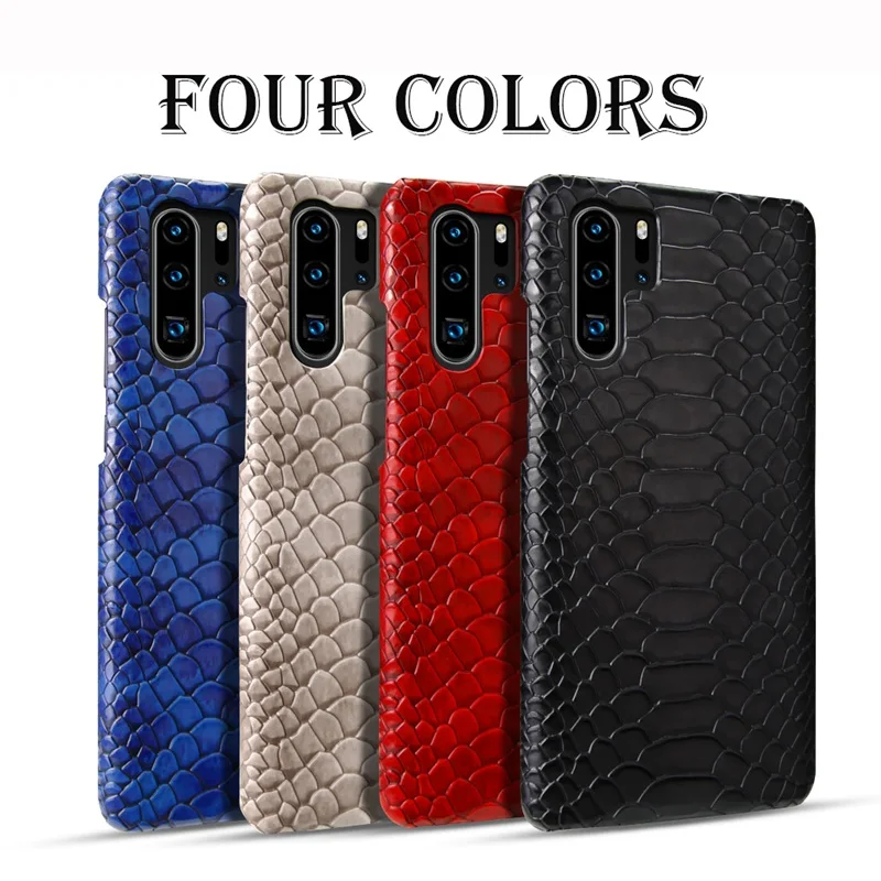 Back Cover Ultra Thin Leather Case for Huawei P30