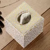 European Wooden Tissue Box Dining Table Napkin Holder Living Room Decorative Tissues Organizer Home Decoration Napkins Boxes 2