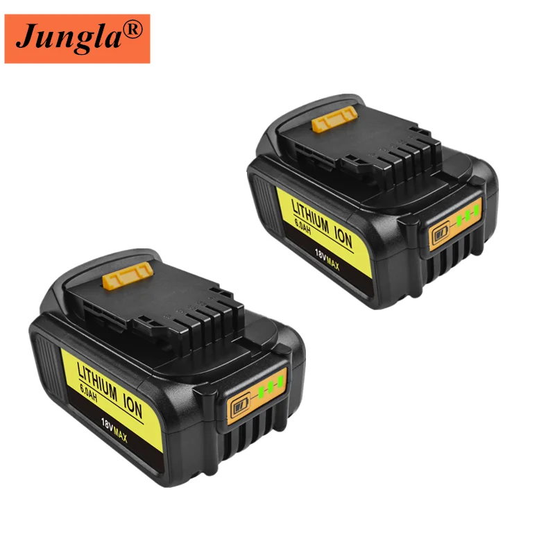 6000 мА/ч, 18V для Dewalt Мощность инструмент Батарея для DCB180 DCB181 DCB182 DCB201 DCB201-2 DCB200 DCB200-2 DCB204-2 L50