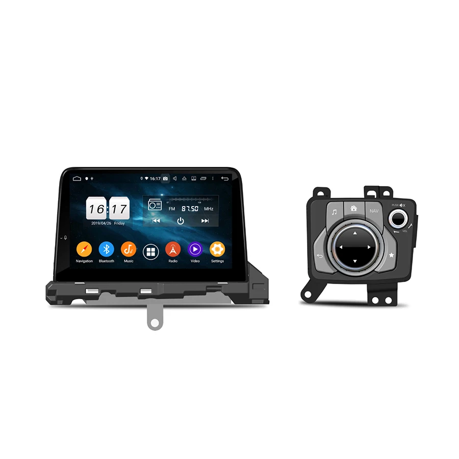 Android автомобильный экран для Mazda 6- с 9 дюймов octa core dvd-плеер для автомобиля dsp Зеркало Ссылка carplay Автомобильный видео SWC сенсорный экран