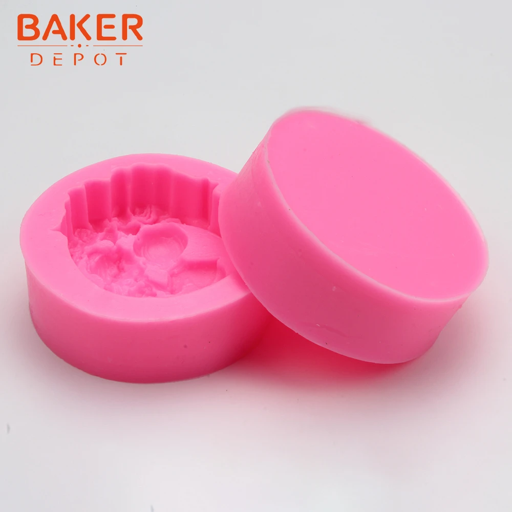 BAKER DEPOT Свадьба поцелуй мыло Смола силиконовая форма для выпечки Форма Для Свечи Воск Глина DIY ремесла украшения торта