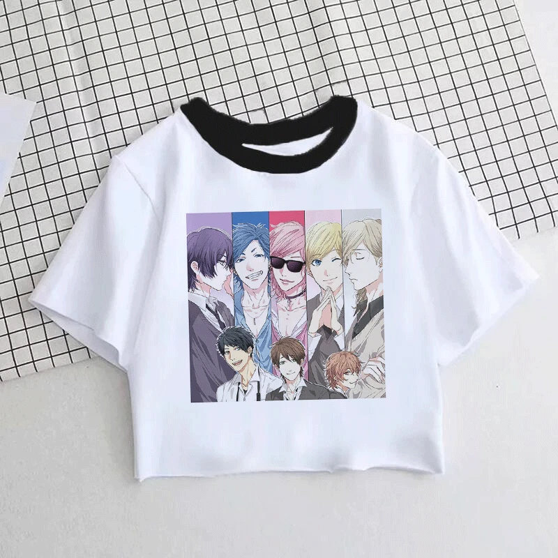 日本アニメおかしいyarichin流行原宿スタイル美的パンクかわいいヴィンテージオル女性トップス服ストリート ブラウス シャツ Aliexpress