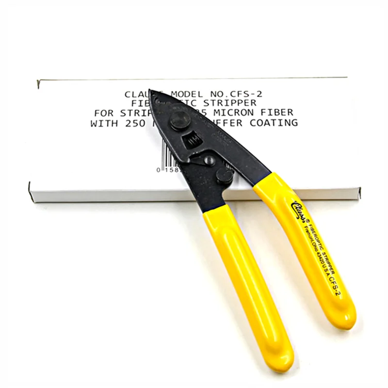 High Quality 2 IN 1 Fiber Optic Cable Wire Stripper Tool with CFS-2 Fiber Stripper and FTTH Drop Cable Stripper