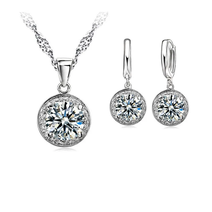 Real Pure 925 Sterling Silver Jewelry 