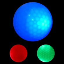 3 шт. светятся в темноте светодиодный свет мяч для гольфа официальный Размеры турнирный мяч