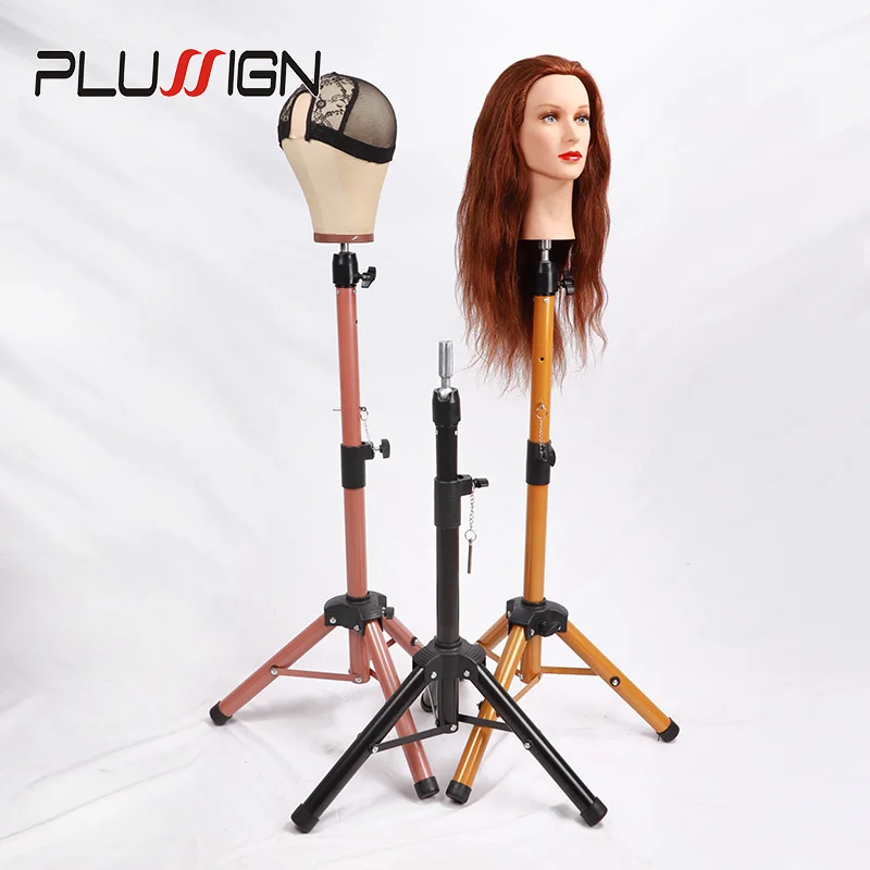 Wig Styling Stand With Canvas Head And T Pins Plussign Styrofoam