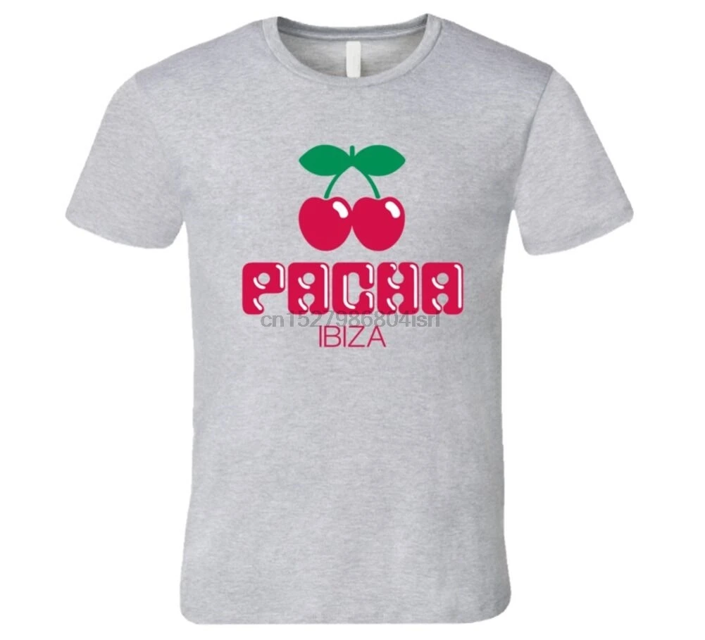 Pacha самая известная спортивная серая футболка для ночного клуба ibiza | Мужская