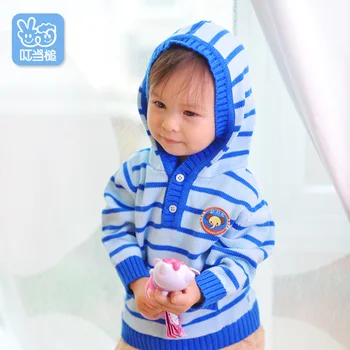 

Jingle Mallet baby spring autumn children knitting cardigan toddler Boys girls Knitted Sweater tops outerwear