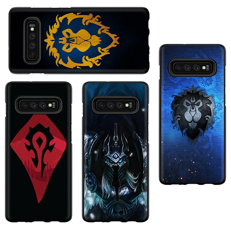 EWAU World of Warcraft силиконовый чехол для телефона для Samsung Galaxy S6 S7 край S8 S9 S10 плюс S10e Note 8, 9, 10, M10 20 30 40