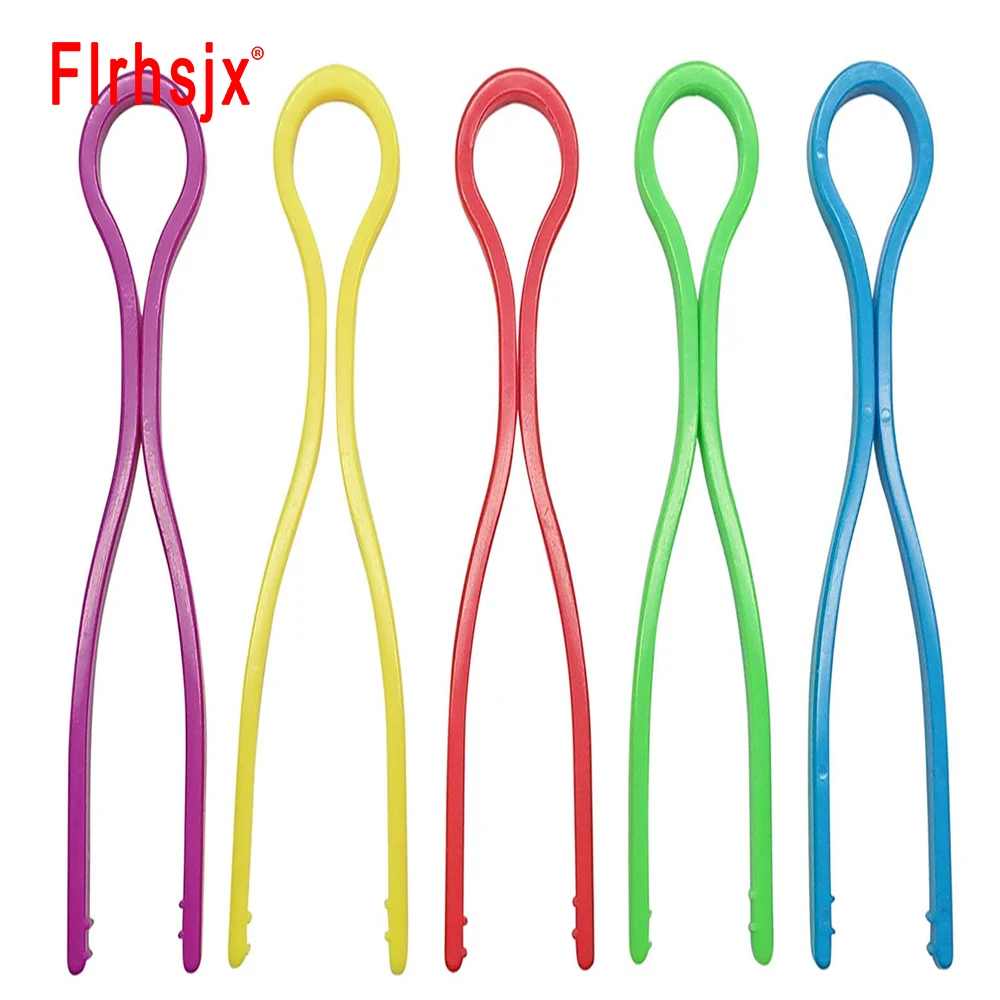 FLRHSJX 10/30pcs 2.64inches Sewing Bobbin Clips Mixed Color Long Thread Clip Spool Storage Holder Platisc Sewing Clips Tools