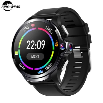 

KINGWEAR KC10 SmartWatch WIFI Dual Systems 4G 1260Mah Battery Android Phone 8MP Camera Waterproof Smart Watch Men Smartwatch GPS