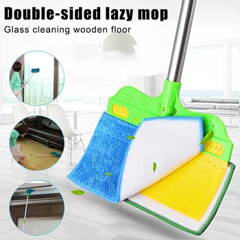 

Newly Practical Household Mop Dust Cleaning Double Sided for Window Floor Ceiling TE889