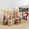 1pcs 50-260ml Big Glass Jars Container Decor Scew Cap Ornaments Mason Jar Message Vials High Quality Bottle DIY Storage Bottle 4