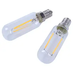 HOT-2x E14 3W светодиодный вытяжка вентилятор лампа теплый белый