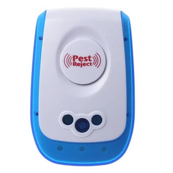 

Practical NEW Ultrasonic Electronic Anti Mosquito Rat Pest Insect Cockroach Reject Repeller EU Plug