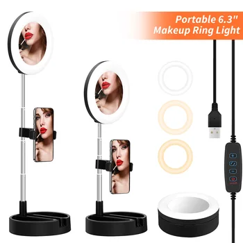 

Live bracket fill light storage ring fill light folding fill light desktop desktop fill light For YouTube Photography Studio