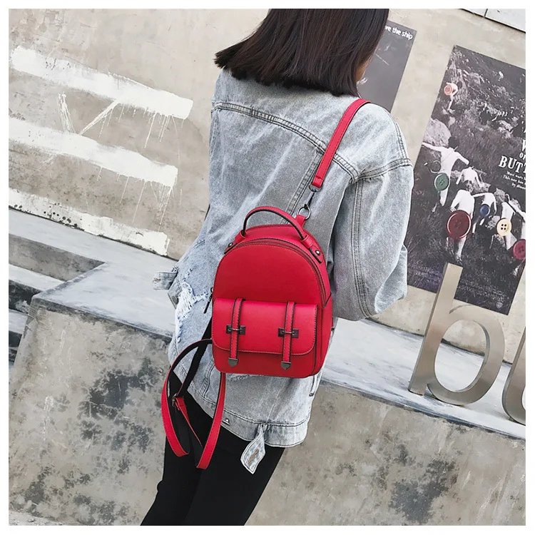 Дизайн модный рюкзак Mochilas для путешествий из кожи маленькие женские подростковые школьные сумки для девочек Feminina Sac Dos plecak Bagpack