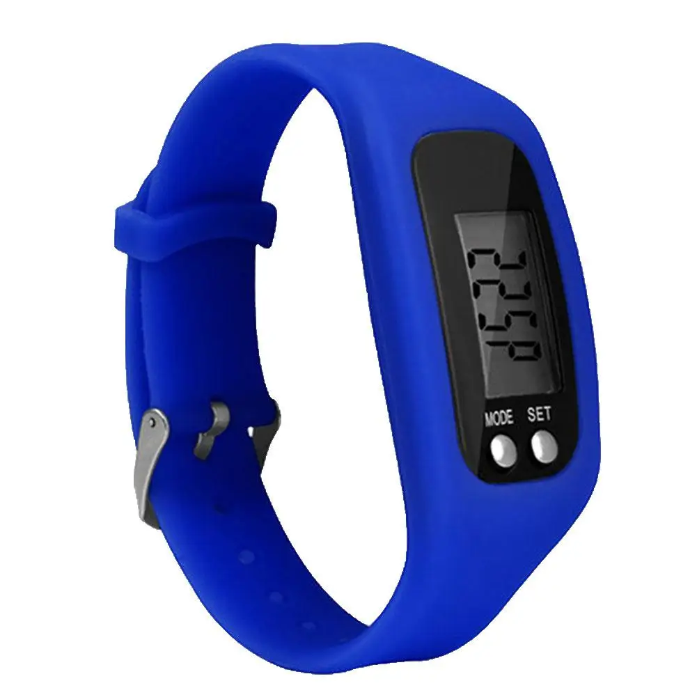 À l'extérieur de l'exercice Watch Bracelet en silicone Podomètre Sports  l'exécution de l'étape de podomètre Compteur de calories LCD - Chine Compteur  de pas et podomètre prix