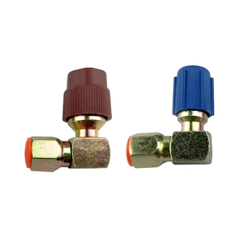 

2x R12 to R134a 7/16 Low High Quick Disconnect Connector Adapter