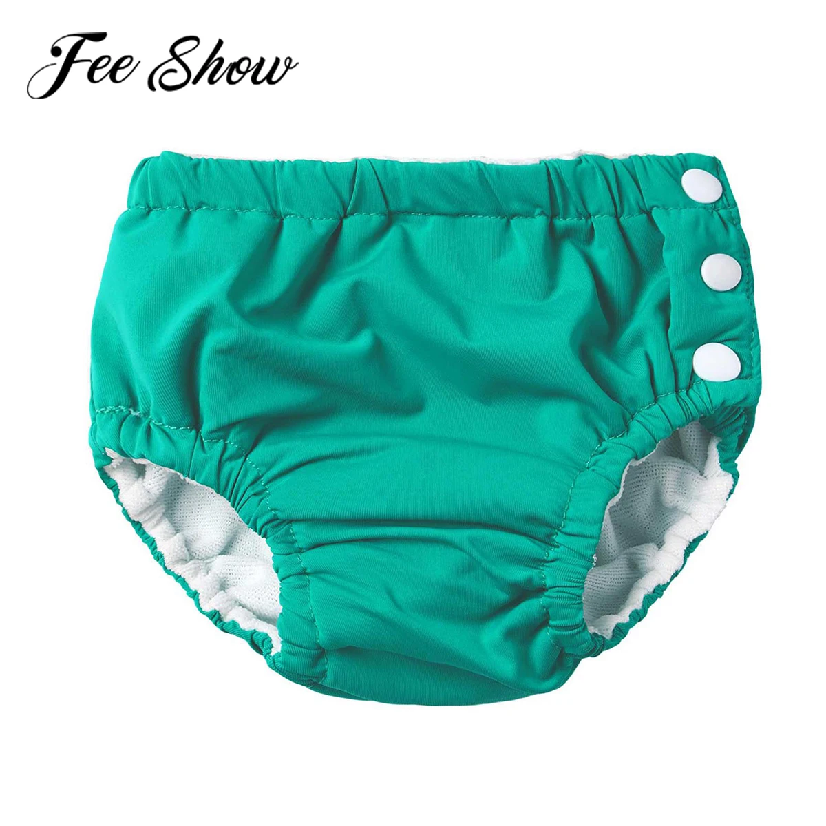 Unisex Baby Boys Girls Waterproof Panties Swim Diaper Cover Swimming Pool Trunks Pant Baby Reusable Washable Nappy Cover