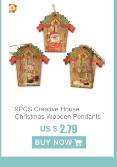 3 шт многостильные рождественские деревянные подвески, украшения из дерева, орнамент с рождественской елкой, подарок DIY, украшения для рождественской вечеринки