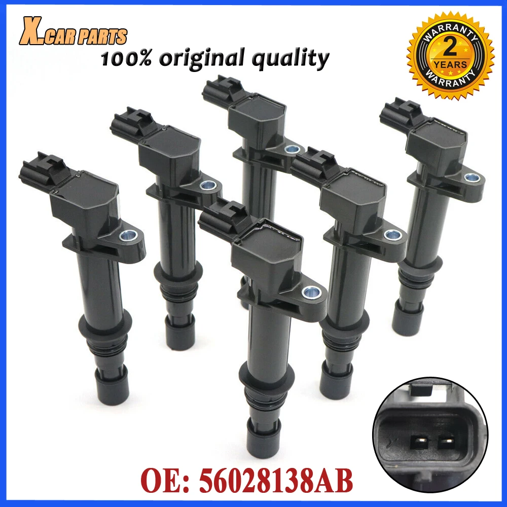 Высококачественная катушка зажигания 56028138AB 56028138AD 56028138AF для Jeep Commander Grand Cherokee Liberty
