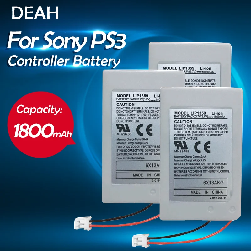 Battery Playstation 3 Ps3 Controller Sony Ps3 Controller Battery Replacement Rechargeable