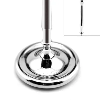 

Gift Frame Lightweight Alloy Stable Tool Stand Easy Clean Organizer Shaving Brush Holder Weighted Base Razor Storage Beard Clean