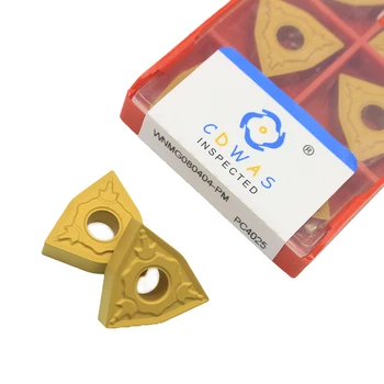 

High quality WNMG080404 PM PC4025 Carbide insert milling turning tool Lathe tool Turning insert for machining steel parts