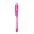 2 in 1 Luminous Light Invisible Ink Pen UV Check Money Drawing