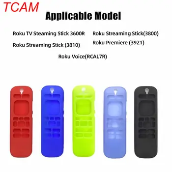 

Dustproof Soft Silicone Case Remote Control Protective Cover for TCL-Roku 3600R RCAL7R 3921 3800 3810 Remote Controller