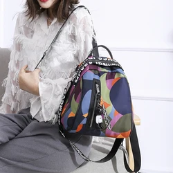 Fashion Colorful Mini Backpack Women Cute Small Back Pack Designer High Quality Teen Girls Backpacks Purses Mochilas Para Mujer