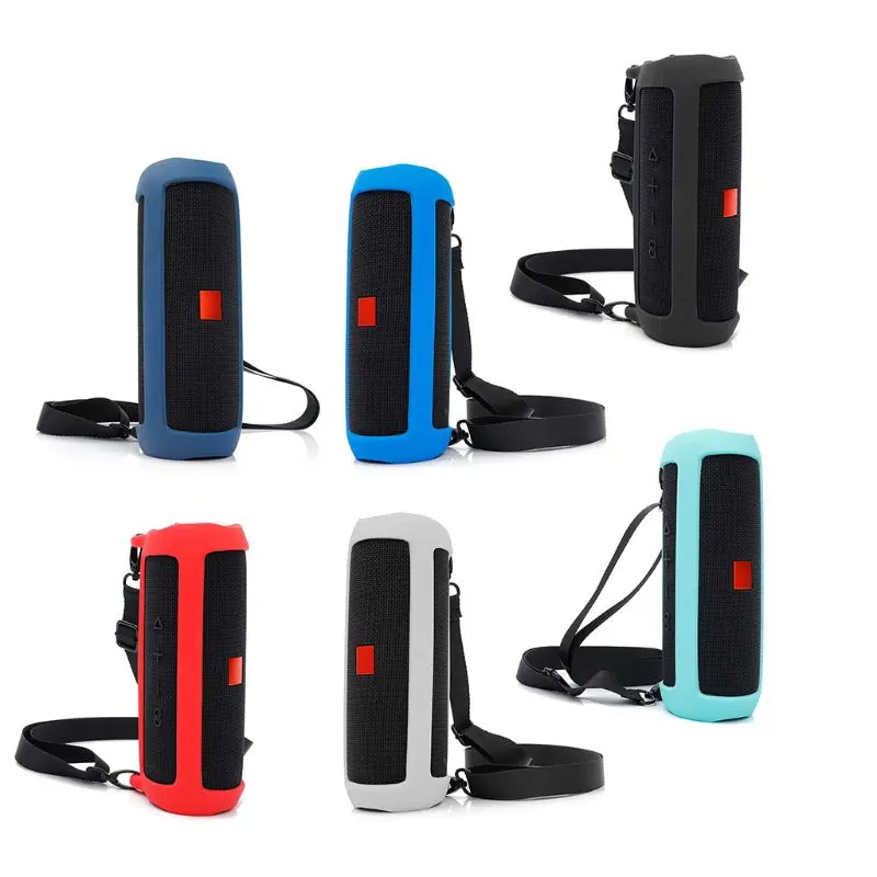 Силиконовый защитный чехол полый дизайн чехол для переноски флип 5 Bluetooth динамик