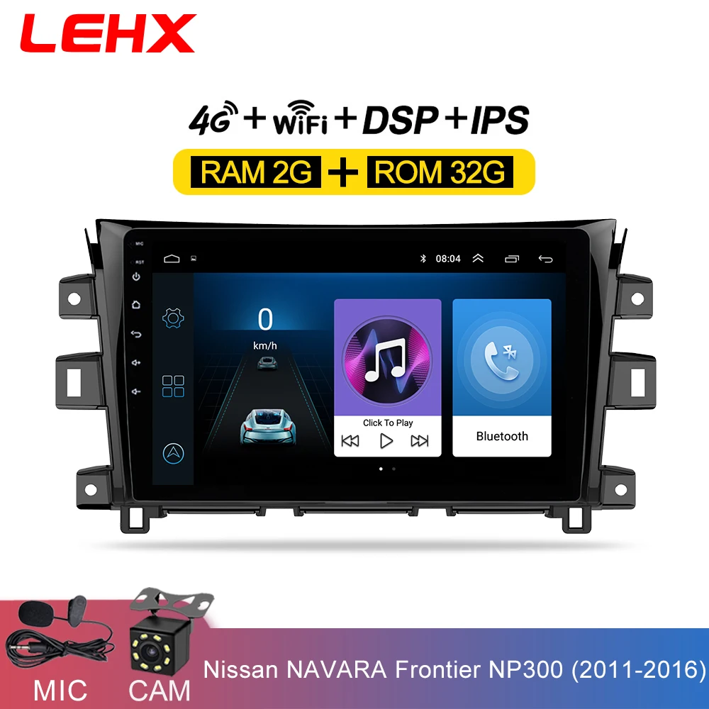

Car Auto Radio 10.1" Android 8.1 Multimedia Player For 2011 - 2015 2016 Nissan NAVARA Frontier NP300 GPS Navigation with WIFI