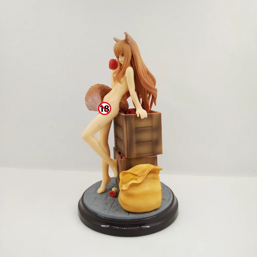 No color box Японское сексуальное Аниме Фигурка LELAKAYA Spice and Wolf Holo фигурка CHN Ver. Модель игрушки сексуальные милые девушки бренд - Цвет: No color box