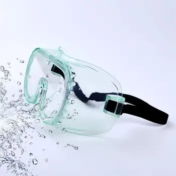 

Safety Goggles Over Glasses Hospital Lab Spray Splash Soft PC Anti-fog Work Safety Protective Glasses Impact-Resistant Dusdproof