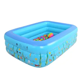 

Summer Inflatable Swimming Pool Backyard Inflated Bathtub Garden Kid Bathing Tub F3ME