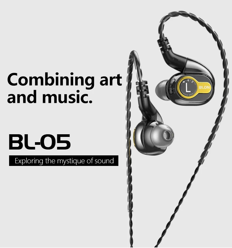 BLON BL05 10mm CNT Diaphragm Earphones