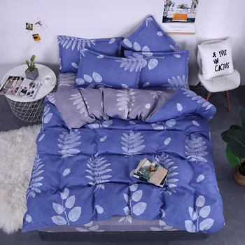 

Home Textile Queen Duvet Cover Set White with Flowers Bedding Sets Twin Full Queen Size Soft for Girls of Bedding Cover Suit