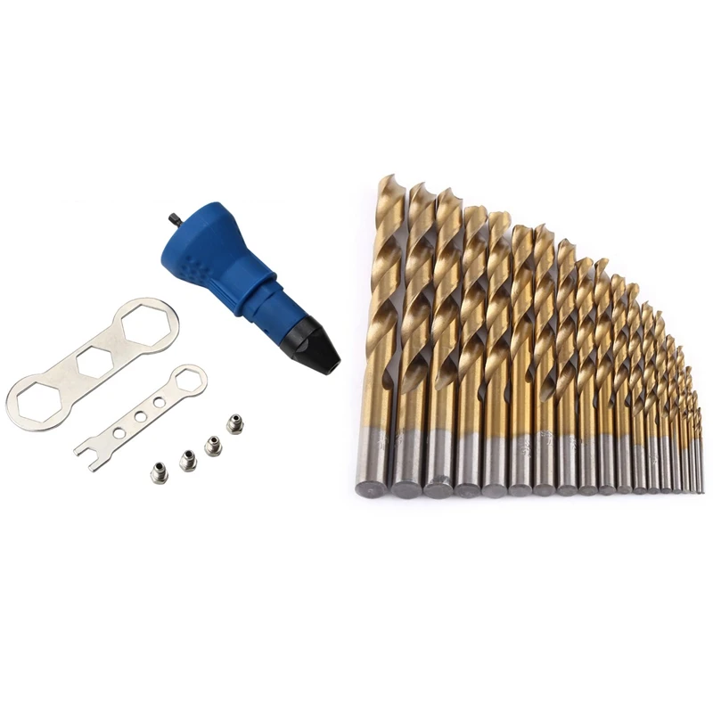 Акция! 1 компл. Электрическая заклепочная гайка инструмент Беспроводная Дрель