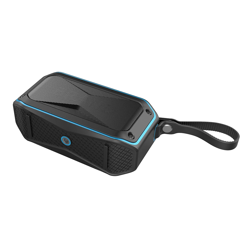Портативный беспроводной Bluetooth динамик для велоспорта спорт HiFi бас колонка с FM радио пульт дистанционного управления