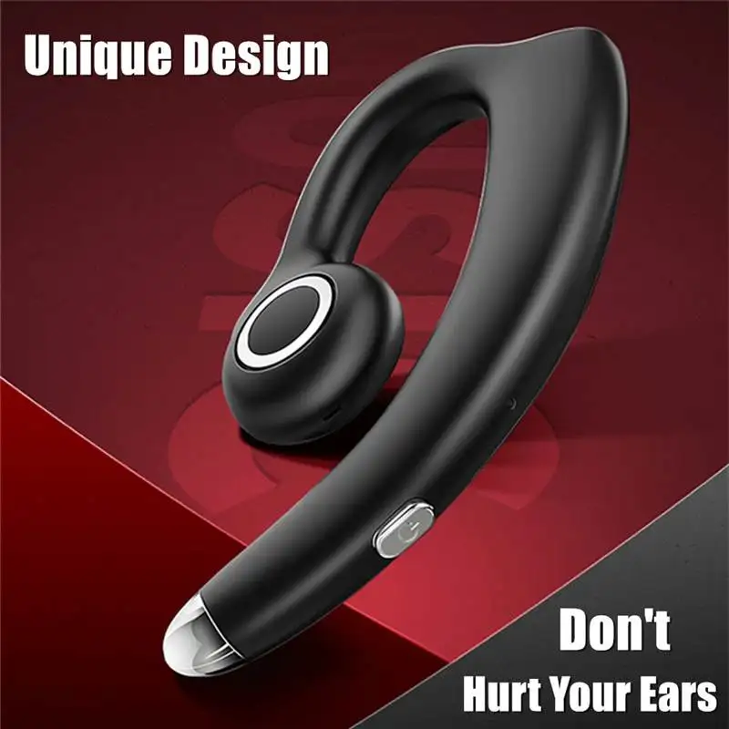 CLAITE, bluetooth, деловые наушники, стерео, беспроводные гарнитуры, портативные, с одним заушником, шумоподавление, спортивные наушники для телефонов