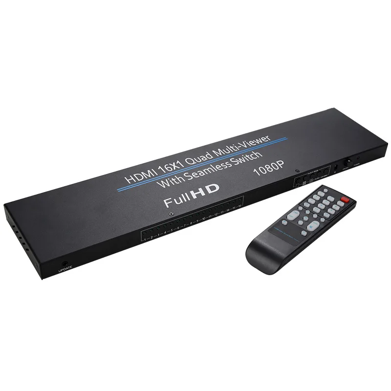 

HDMI 16X1 Quad Multi-viewer with Seamless Switch Picture Splitter 1080P Hi 888