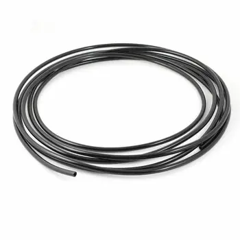 

5M 12Ft Length 6mm x4mm Size 1mm Wall Thickness PU Hose Pipe Tube Black
