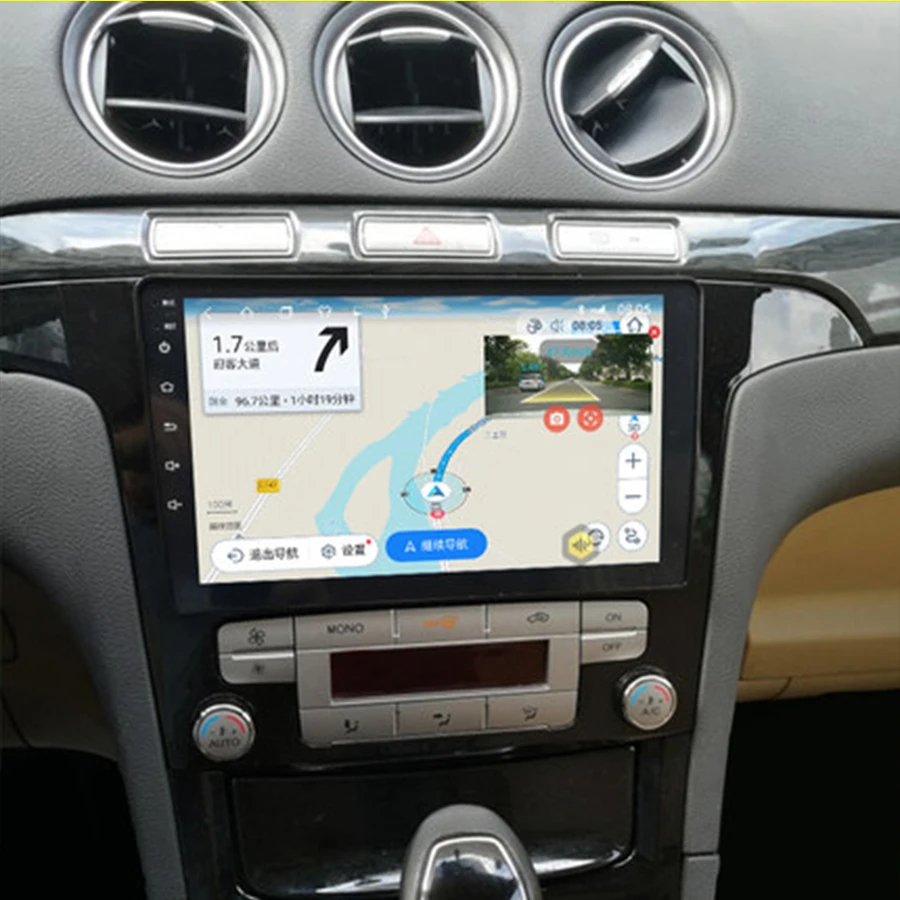 Автомобильный мультимедийный плеер стереомагнитола под управлением Android 10 64 ГБ с
