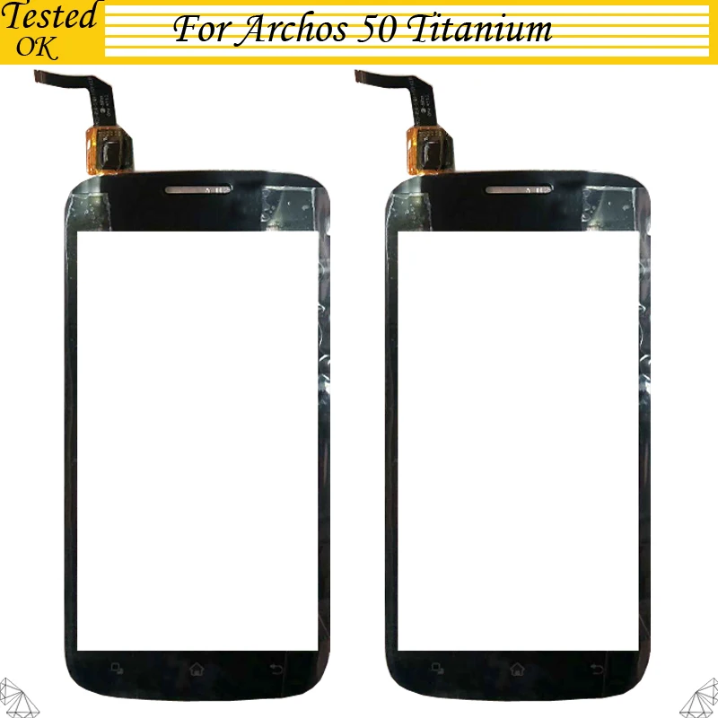 Сенсорный экран для Archos 50 титановый сенсорный дигитайзер панель стекло