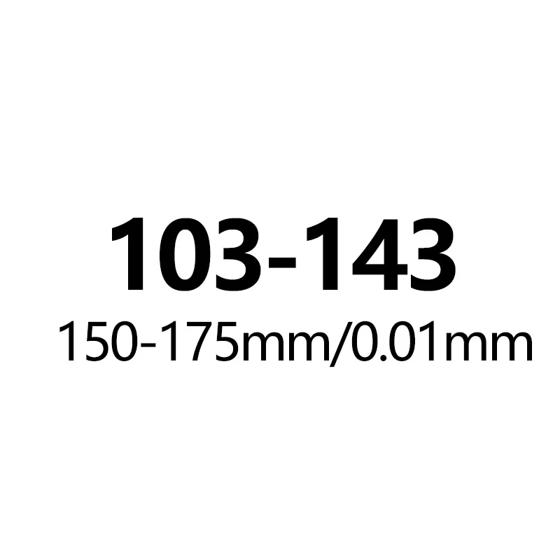 Mitutoyo микрометр 0,01/0,001 мм снаружи микрометрический измеритель 103-137 129 138 Диаметр микрометрический винт измерительный прибор - Цвет: 103-143 150-175 0.01