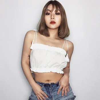 

2020 new fashion women's clothing Sexy tassel camisole slim slim sleeveless top women