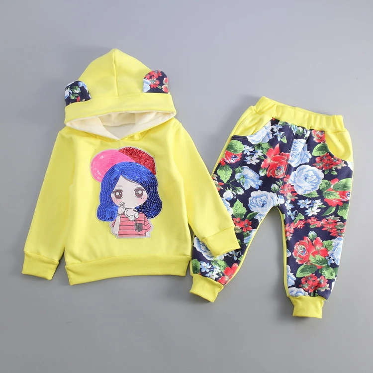 little girl jogging suits