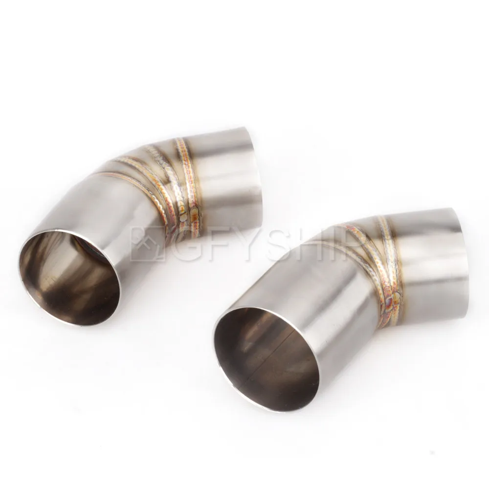 

Motorcycle for Ducati Monster 795 796 2010-2014 Exhaust Middle Mid Pipe Stainless Steel Connect Link Tubes Midpiece Slip on